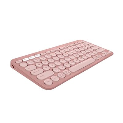 Teclado sem fio Logitech Pebble Keys 2 K380s Rosa