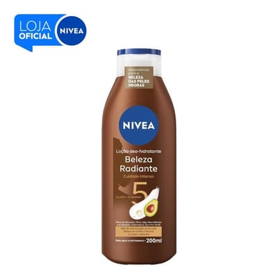 Hidratante Desodorante Nivea Beleza Radiante 200ml