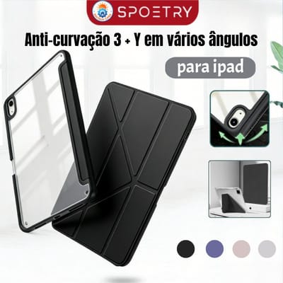 Capa Inteligente Com Suporte Para Caneta iPad Air Pro