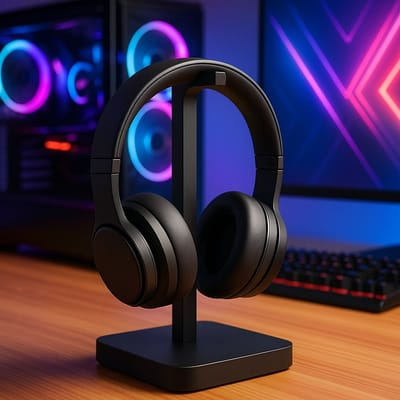 Suporte de Mesa para Headset Gamer Universal