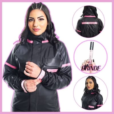 Capa Impermeável Feminina Premium + Brinde