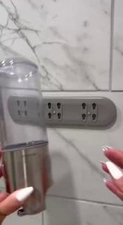 Dispensador Com 1/2/3 Garrafas Manual de Sabonete Líquido/Shampoo/Multifuncional Suporte Parede Para Banheiro/Cozinha
