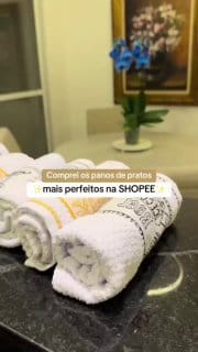 Pano De Prato Premium Kit Com 6 Peças Panos de Copa 100% Algodão Gourmet Atoalhado
