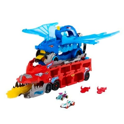 Pista Hot Wheels City Supertrailer de Dragão Mattel