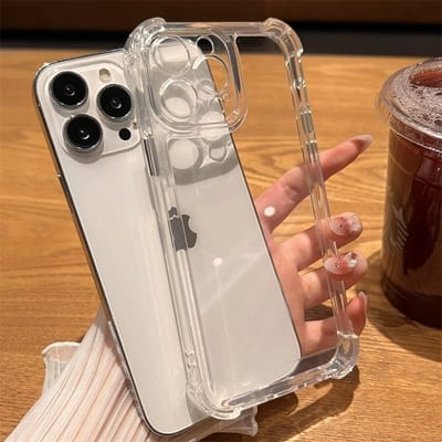 Kit 2 Capinha Anti Impacto Transparente iPhone