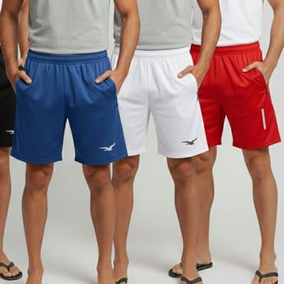 Kit 3 Bermudas Masculinas com Bolsos para Celular