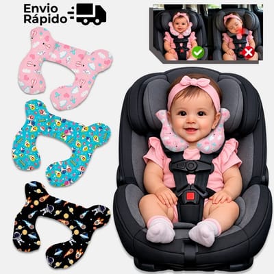 Almofada Para Pescoço Bebê Cadeirinha