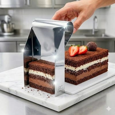 Espátula Para Bolo Fatias 3,5cm 100% Inox