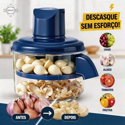Descascador Elétrico Multifuncional Recarregável