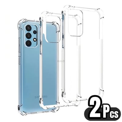 Kit 2 Capas Transparente Anti Impacto Samsung Galaxy