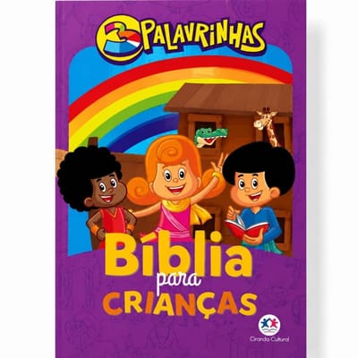 Livro 3 Palavrinhas Bíblia Para Crianças