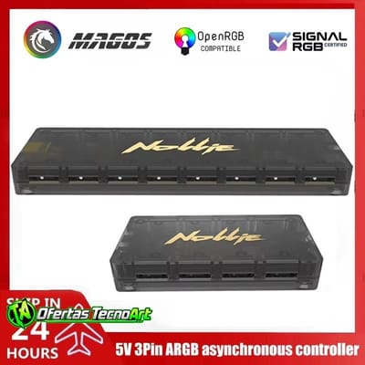 Controladora aRGB 5V 8 Portas Nollie Mzx