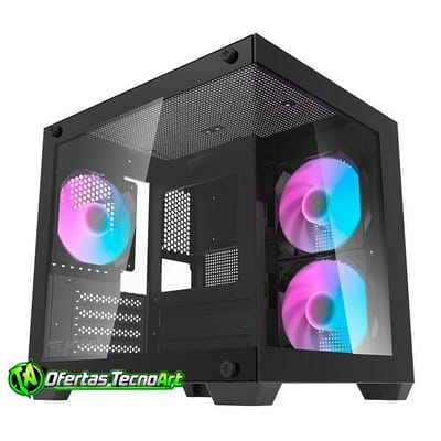 Gabinete Gamer Aigo Darkflash Durin D275M Rainbow