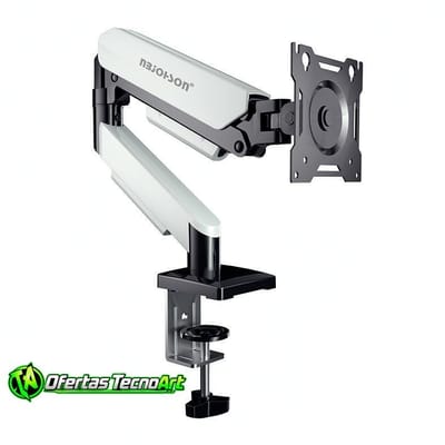 Suporte Articulado Para Monitor Nbjohson 13 a 32 Pol Branco