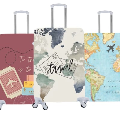 Capa Protetora para Mala de viagem estampada