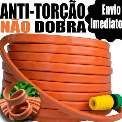 Mangueira de Jardim Anti Torção Flexível Reforçada