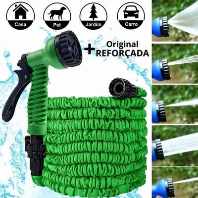 Mangueira Mágica Expansível Retrátil 15m/30m