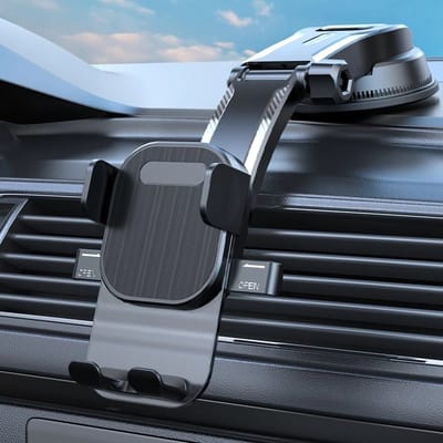 Suporte Celular Carro Trava Automática Anti Queda