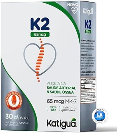 Vitamina K2 65mcg 30 Cápsulas Katiguá