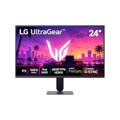Monitor Gamer LG UltraGear 24 IPS 144Hz 1ms Full HD