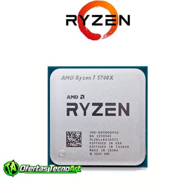 Processador Ryzen 7 5700X 3.4GHz Novo s/ Caixa
