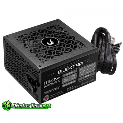 Fonte Rise Mode Elektra 650W 80 Plus Bronze PFC Ativo