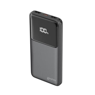 Geonav Power Bank 10000mAh Carga Rápida Preto