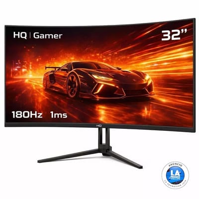 Monitor Gamer HQ Ultra 32 Curvo 180Hz QHD