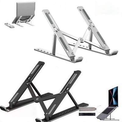 Suporte Metálico Ergonômico para Notebook e Tablet