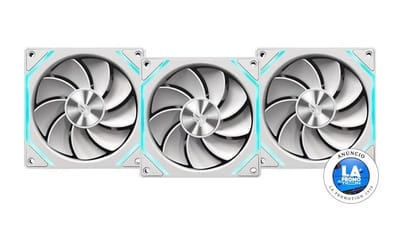 Kit Ventoinha Pichau Ventus NX Reverse ARGB 3x120mm Branco