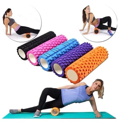 Rolo Massagem Foam Roller Liberação Miofascial
