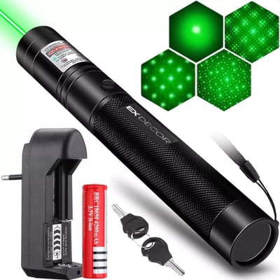 Ponto Laser Verde 100km à Prova d'água