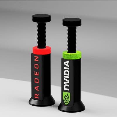 Suporte Ajustável Vertical Para Placa de Video GPU HD PC