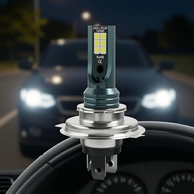 Kit 4 Lâmpadas LED Automotivas H4 H7 H11 6500K