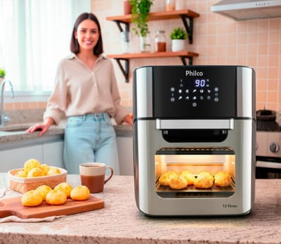 Fritadeira Philco Air Fryer Oven 12L 127V