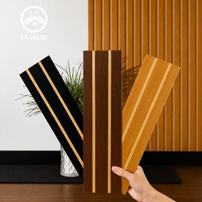 Kit Até 100 Placas Ripada Decorativo Mdf 45x11cm