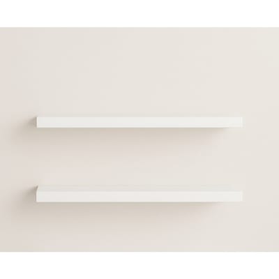 Prateleira Branca 40x10cm para Decoração e Organização