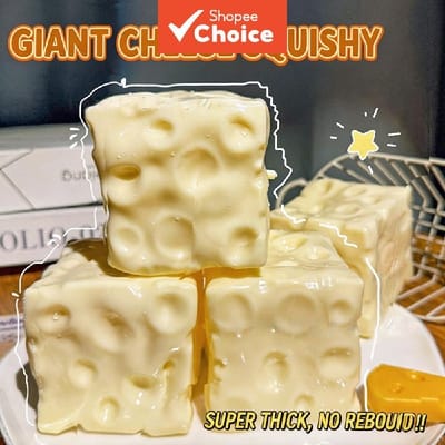 Brinquedo Mole De Queijo Gigante