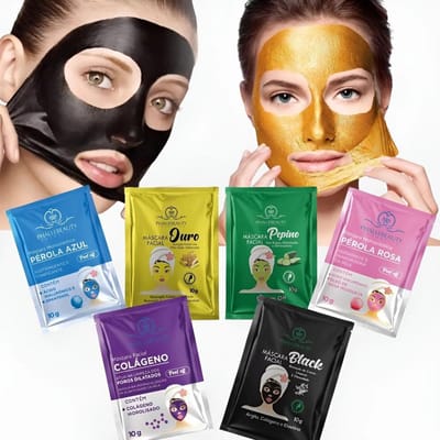 Sachê Máscara Facial Peel Off Limpeza Profunda 10g Unissex