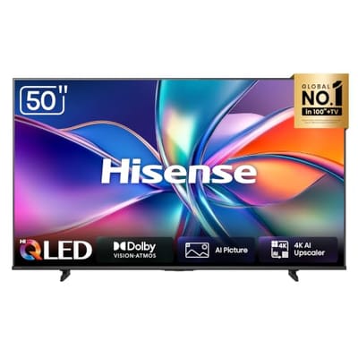 Smart TV 4K Hi-QLED 50" Hisense 50Q6QVV