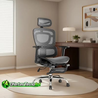 Cadeira Escritório Ergonômica Mônaco Luvinco