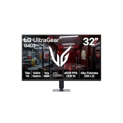 Monitor LG UltraGear 32" FHD 144Hz 1ms 32G403B