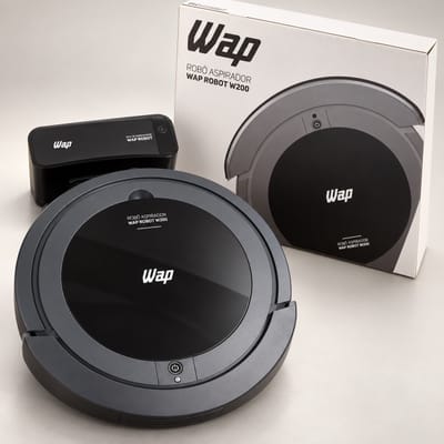 Aspirador Robô WAP W200 3 em 1 Bivolt
