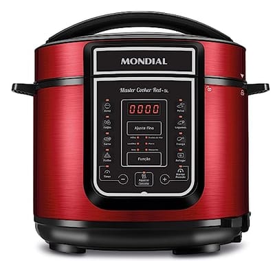 Panela de Pressão Elétrica Digital Mondial 5L 220V