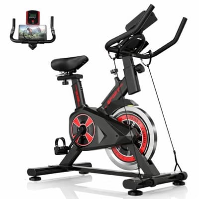 Bicicleta Spinning Ergométrica Vertical Silenciosa Premium