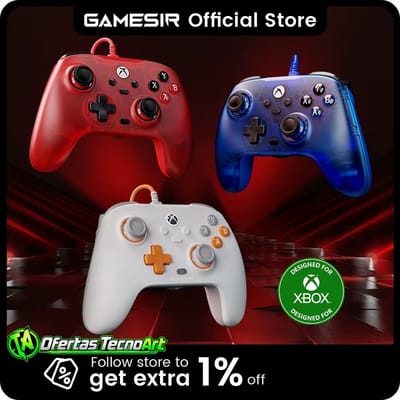 Controle Gamesir T7 com Fio para Xbox e PC