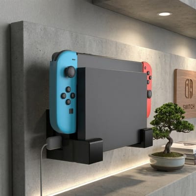 Suporte Parede Painel Dock Nintendo Switch