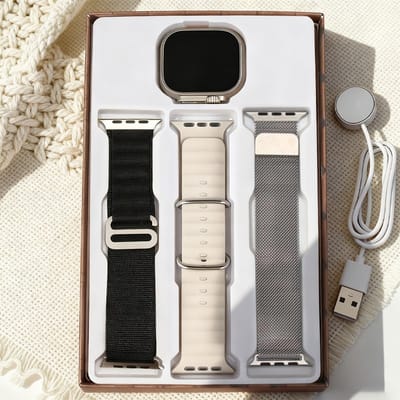 Kit Smartwatch Relógio Inteligente Digital Bluetooth