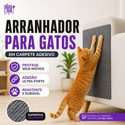 Arranhador Adesivo Protetor De Sofá Para Gatos
