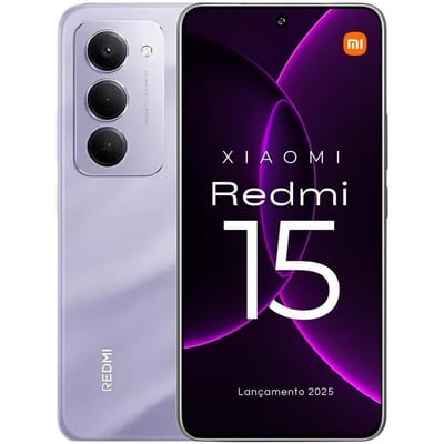 Smartphone Xiaomi Redmi 15 256GB Versão Global